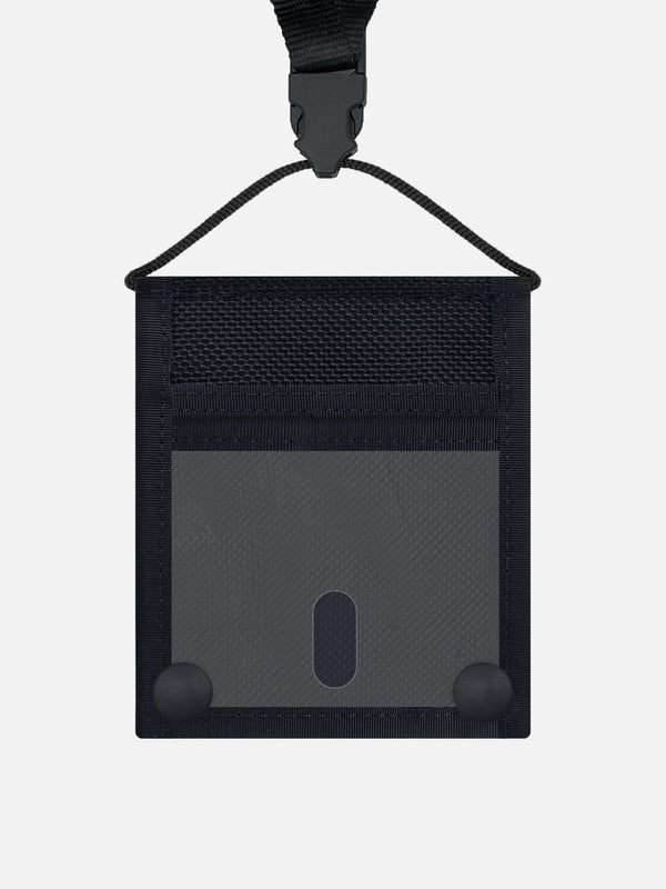 The Horizontal (EZ Style) | ID Badge Holder with Lanyard & Snap Enclosure