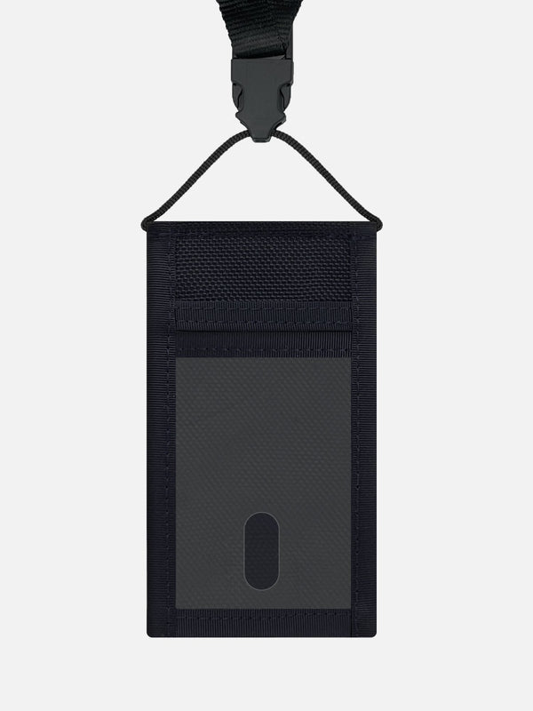 The Hybrid (EZ Style) | ID Badge Holder with Lanyard & Magnetic Enclosure {Designed for those required to constantly remove their primary ID card}